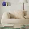Чехол на подушку Blaina из белого льна с красной вышивкой 45 x 45 см 210740 - 2
