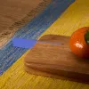 Сервировочная доска Zairin из акации с ручкой из лилового металла 254249 - 3
