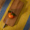 Сервировочная доска Zairin из акации с ручкой из лилового металла 254249 - 2