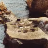 Складное кресло Vilara для улицы из акации и текстиля черного цвета 262387 - 3