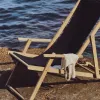 Складное кресло Vilara для улицы из акации и текстиля черного цвета 262387 - 2