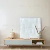 Картина Basilisa в серо-белом цвете 90 x 90 см 101246 - 2
