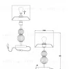Лампа настольная Moderli V11878-1T Brumi УТ000041797 - 7