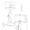 Лампа настольная Moderli V12001-1T Карамель УТ000042774 - 7