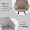 Стул вращающийся Сеул велюр темно-серый УТ000035941 - 3