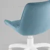Кресло офисное Флекс велюр пыльно-синий, пластик белый УТ000043345 - 7