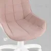Кресло офисное Флекс велюр пыльно-розовый, пластик белый УТ000043343 - 8