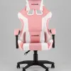 Кресло спортивное TopChairs MG-7035 розово-белый УТ000042700 - 3