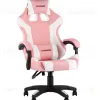 Кресло спортивное TopChairs MG-7035 розово-белый УТ000042700 - 1