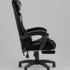Кресло спортивное TopChairs MG-7019 велюр черно-серый УТ000042696 - 4