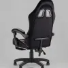 Кресло спортивное TopChairs MG-7019 велюр черно-серый УТ000042696 - 5