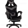 Кресло спортивное TopChairs MG-7019 велюр черно-серый УТ000042696 - 1