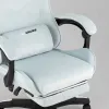 Кресло спортивное TopChairs MG-7019 велюр светло-голубой УТ000042695 - 8