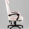 Кресло спортивное TopChairs MG-7019 букле бело-розовый УТ000042694 - 4