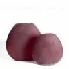 Ваза из бордового стекла Rovena 43,5 см 424897 - 7