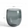 Ваза Sirau из серого стекла, диаметр 24 см 481843 - 7