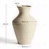 Ваза Pria из папье-маше бежевого цвета, 36см 481909 - 7