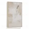 Абстрактная картина Selnar бежевая 60 x 90 см 424907 - 6