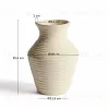 Ваза Pria из папье-маше бежевого цвета, 25см 481907 - 7