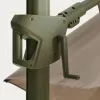 Бежевый консольный зонт Noli с зеленой алюминиевой конструкцией, 300 x 300 см 483375 - 8