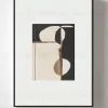 Интерьерный постер Black & beige abstraction PP230364 - 2