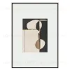 Интерьерный постер Black & beige abstraction PP230364 - 3