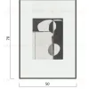 Интерьерный постер Black & beige abstraction PP230364 - 4