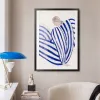 Постер Blue Stripe DZ25072208 - 1
