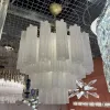  Люстра Cloyd ANNO-B C7 / Ø58 см - латунь светл. - стекло белые облака (арт.11648)  11648 - 2