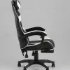 Кресло спортивное TopChairs MG-7019 черно-белый УТ000042692 - 4