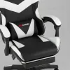 Кресло спортивное TopChairs MG-7019 черно-белый УТ000042692 - 8
