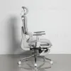 Кресло офисное TopChairs Nimbus белая сетка белый пластик УТ000043095 - 2