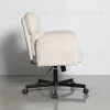 Кресло офисное TopChairs 6187 с откидными подлокотниками кремовый УТ000043098 - 3