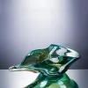  Ваза Cloyd FLUID Vase / выс. 13 см - зелен. стекло (арт.50038)  50038 - 1