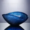  Ваза Cloyd MUSSEL Vase / выс. 12 см - синее стекло (арт.50034)  50034 - 1