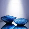  Ваза Cloyd MUSSEL Vase / выс. 12 см - синее стекло (арт.50034)  50034 - 3