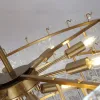  Люстра Cloyd PARSIFAL-A C16 / Ø80 см - шток - латунь (арт.11077)  11077 - 2