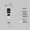 Встраиваемый светильник Maytoni DL115-10W-3K-W  - 3