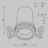 Встраиваемый светильник Maytoni DL125-L12-4K-TRS-W  - 5