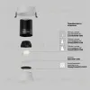 Встраиваемый светильник Maytoni DL117-15W-4K-W  - 10