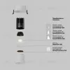 Встраиваемый светильник Maytoni DL116-10W-2.7K-W  - 9