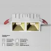 Встраиваемый светильник Maytoni DL043-02-10W4K-SQ-W-1  - 8