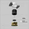 Встраиваемый светильник Maytoni DL058-7W3K-TRS-BS DL058-7W3K-TRS-BS - 5