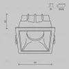 Встраиваемый светильник Maytoni DL043-01-15W3K-D-SQ-WB DL043-01-15W3K-D-SQ-WB - 3