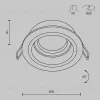 Встраиваемый светильник Maytoni DL025-2-01W DL025-2-01W - 2