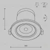 Встраиваемый светильник Maytoni DL014-6-L9W DL014-6-L9W - 2