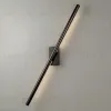  Бра Cloyd LINEAS-C W1 / выс. 60 см- 3000K - черный блестящий (арт.20872)  20872 - 3