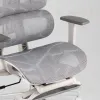 Кресло офисное TopChairs Nimbus белая сетка белый пластик УТ000043095 - 8