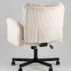 Кресло офисное TopChairs 6187 с откидными подлокотниками кремовый УТ000043098 - 6