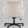 Кресло офисное TopChairs 6187 с откидными подлокотниками кремовый УТ000043098 - 5